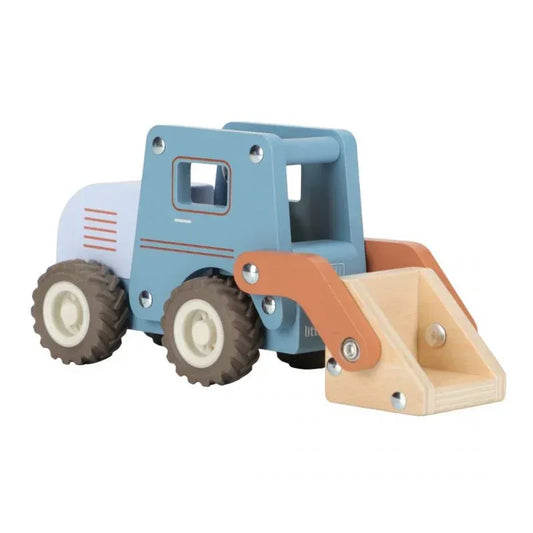 Ruspa in Legno FSC con Operaio Edile - Munakids