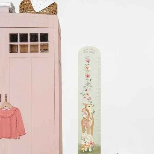 Kit Ricordo Crescita – Metro Fairy Garden e Ghirlanda Rosa Little Dutch – 0+