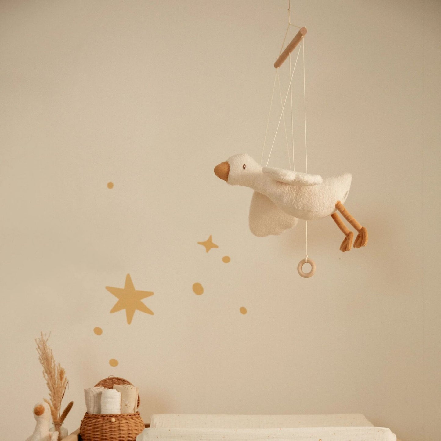 Decorazione Goose in volo