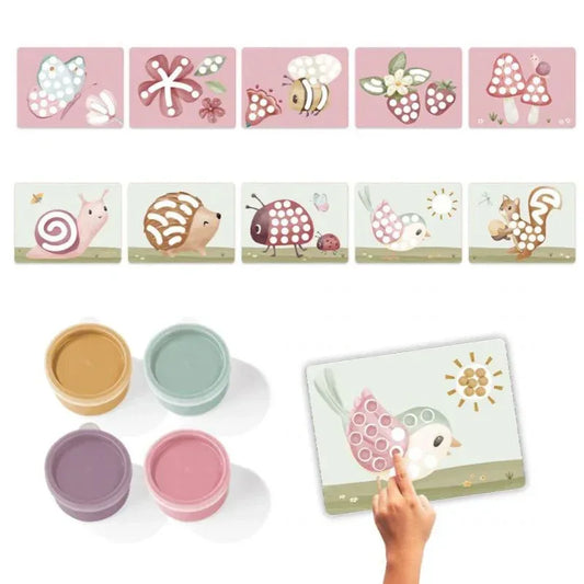 Set pittura con le dita Fairy Garden - Munakids
