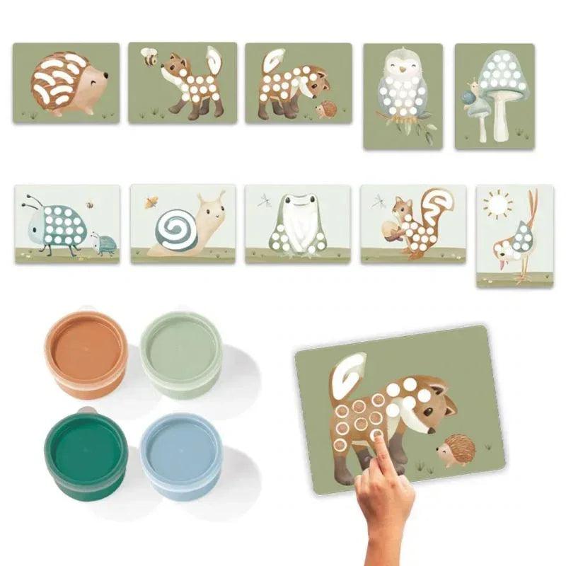 Set pittura con le dita Forest Friends - Munakids