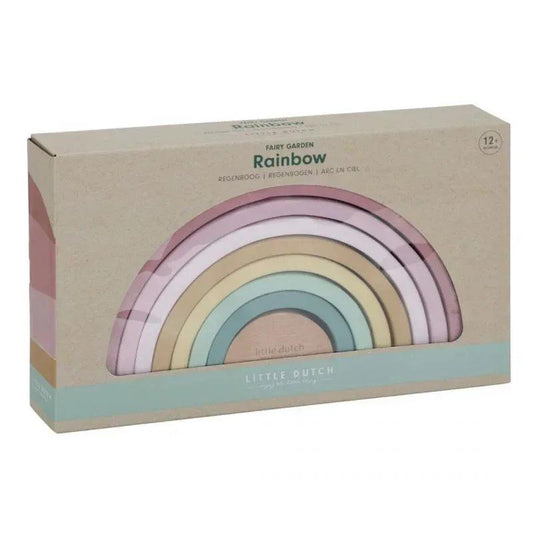 Arcobaleno in legno - Rosa - Munakids