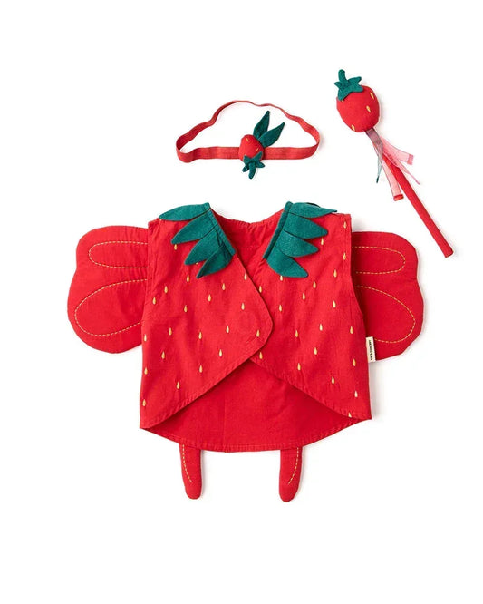 Strawberry Fairy Dress-Up - travestimento fata delle fragole - Munakids