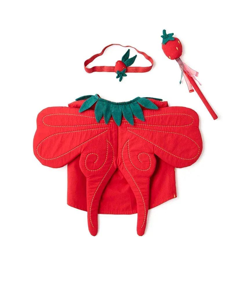 Strawberry Fairy Dress-Up - travestimento fata delle fragole - Munakids