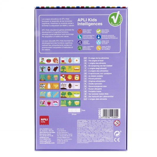 Puzzle Set - le origini del cibo - Munakids