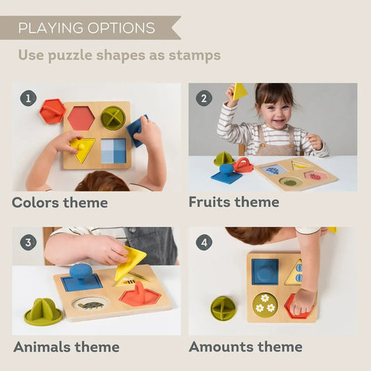 Il mio primo puzzle delle forme - Munakids