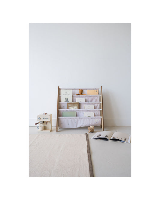 Libreria Frontale Montessoriana - Blueberry Taupe