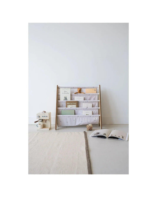 Libreria Frontale Montessoriana - Blueberry Taupe - Munakids