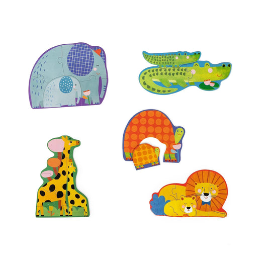 Puzzle animali 20 pezzi Les Toupitis - Munakids