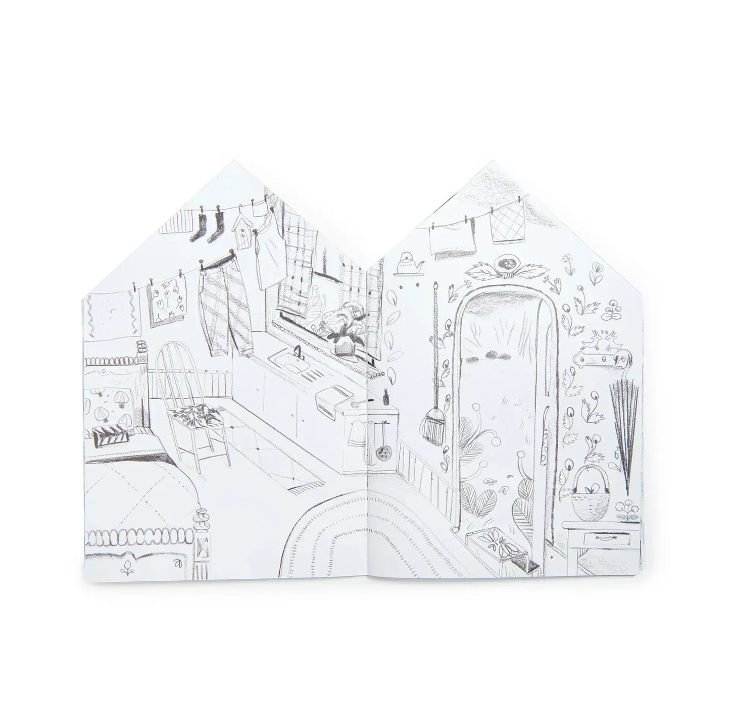 Quaderno da colorare con 150 adesivi Les Minouchkas - Munakids