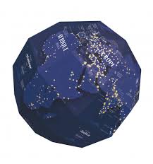 Box Globo 3D - La terra di notte - brilla al buio