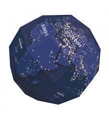 Box Globo 3D - La terra di notte - brilla al buio - Munakids