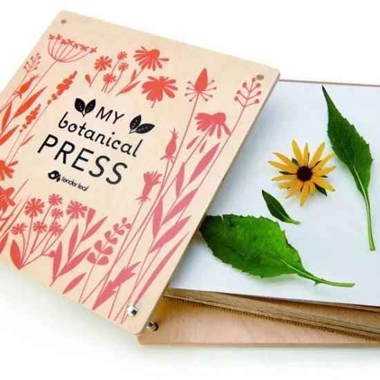 Set "Il Mio Erbario" – Pressa Botanica e Semini Il Giardino Tender Leaf & Moulin Roty – 3+ anni