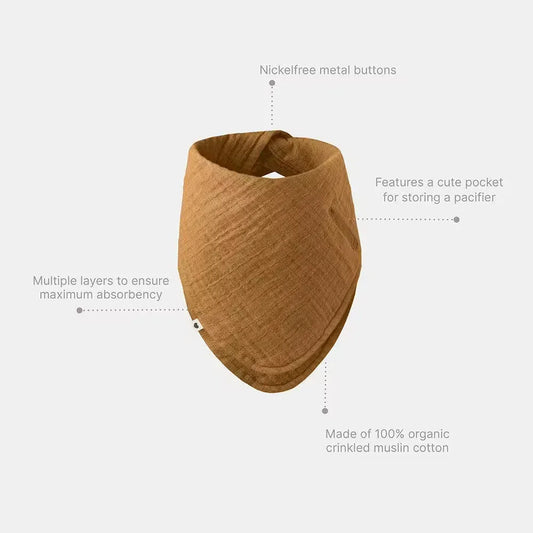 Bandana Bib - Verde - Munakids