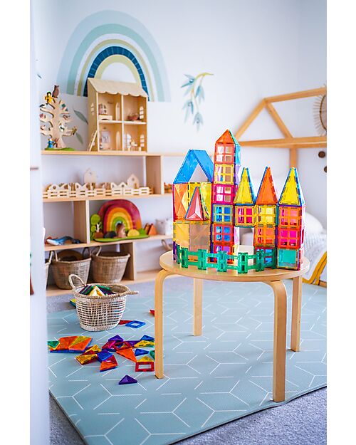 Connetix 102 Pezzi Arcobaleno - Costruzioni Magnetiche