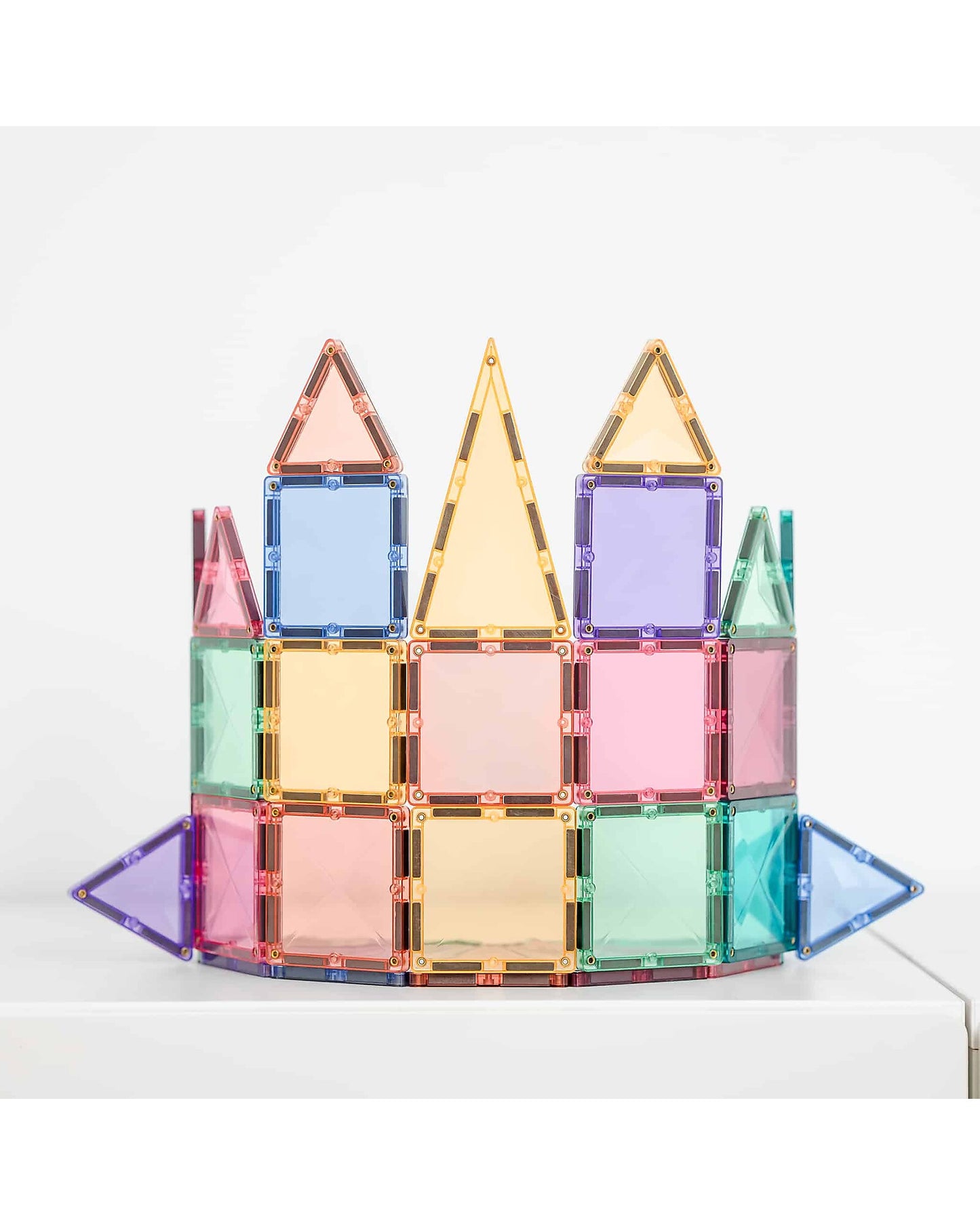 Connetix Tessere magnetiche - 32 Pezzi - Pastello