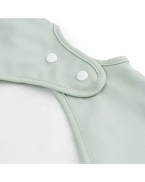 Bavaglio a Maniche Lunghe Impermeabile con Tasca - Croco - Verde - Certificato Oeko-Tex - Munakids