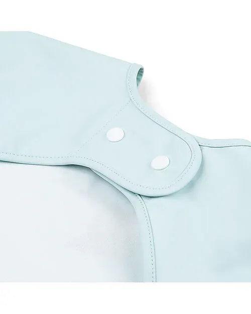 Bavaglio a Maniche Lunghe Impermeabile con Tasca - Elphee - Blu - Certificato Oeko-Tex - Munakids
