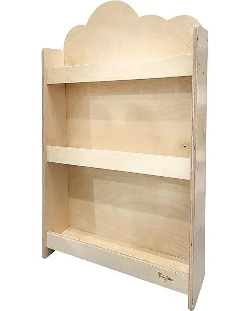 Libreria Montessori Frontale - Cloud - Legno di Betulla - Natural - Munakids