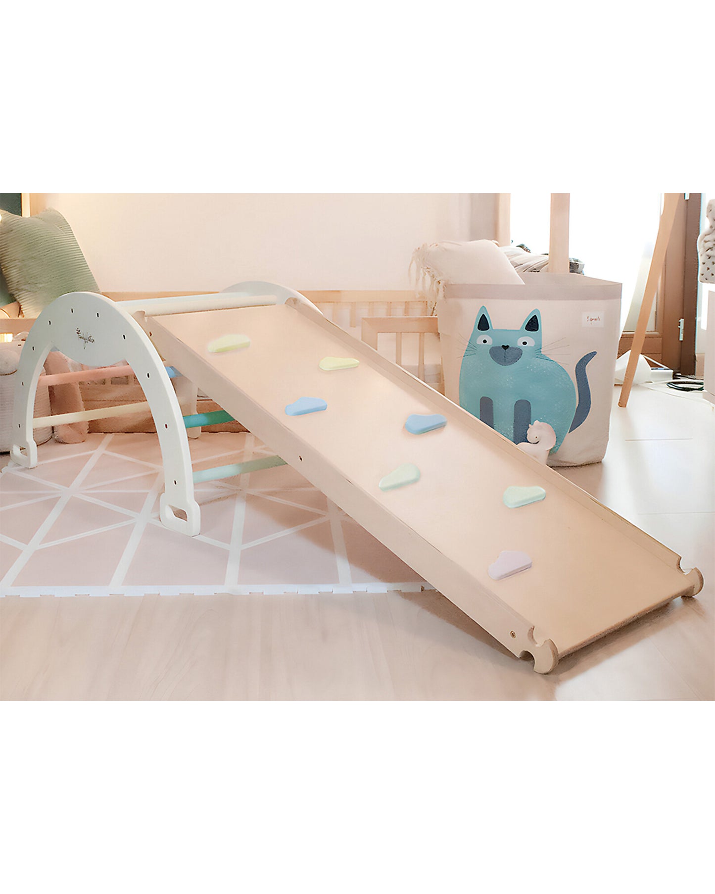 Scivolo/Rampa Montessori Rainbow 2-in-1