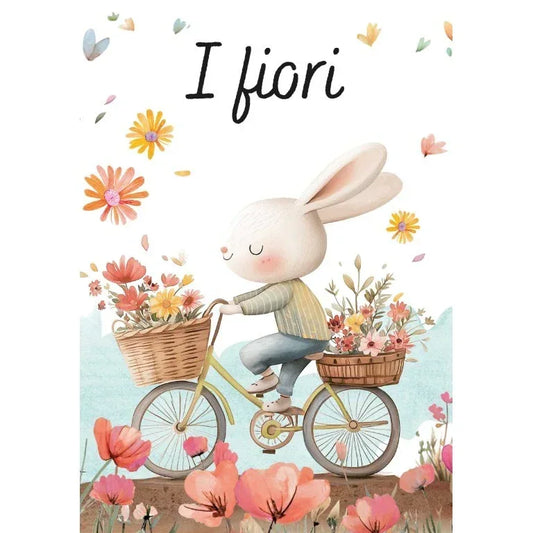Magico puzzle ad acqua - I Fiori - Munakids