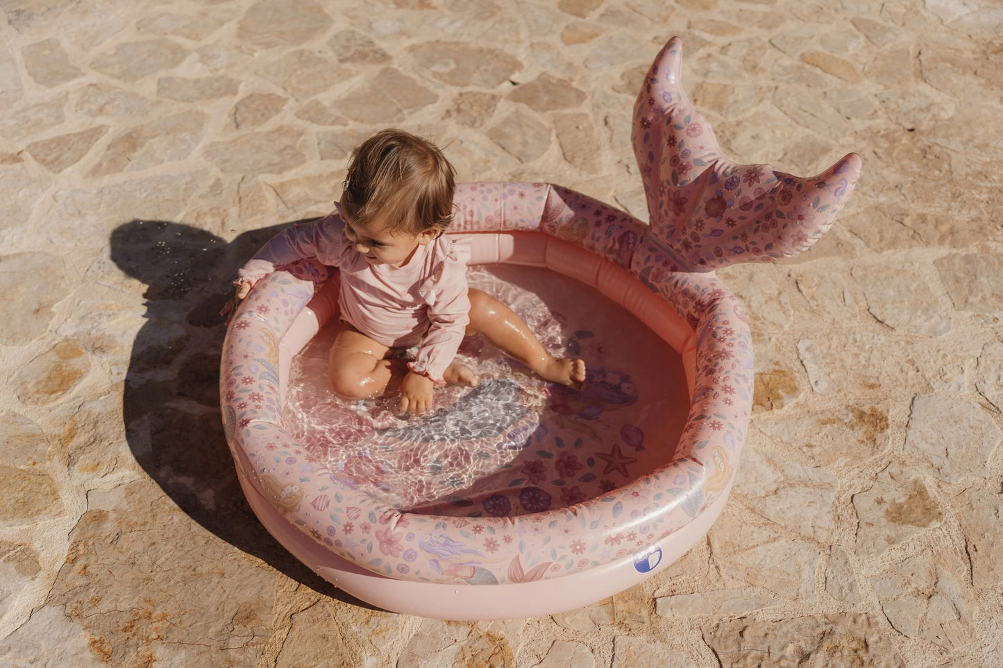 Piscina Gonfiabile Dreamy Mermaid Rosa | Ø 80 cm | da 24 mesi