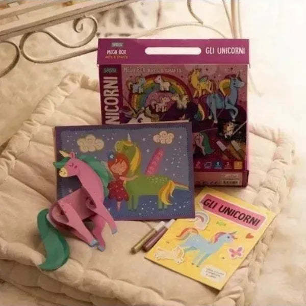 Mega Box - Arts and Crafts - Gli Unicorni - Munakids