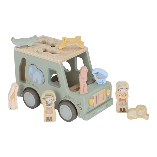 Little Dutch Jeep con incastro forme Safari Friends