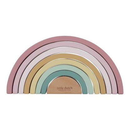Arcobaleno in legno - Rosa
