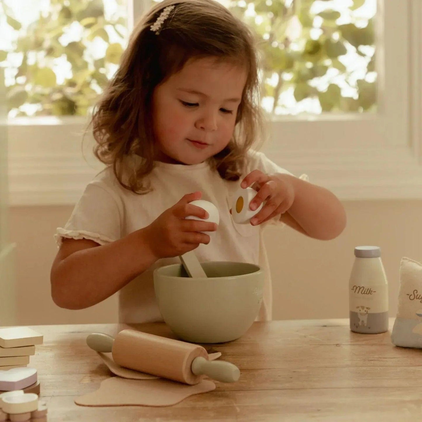 Set Pasticceria in Legno FSC - Porta Dolci con Accessori - Munakids