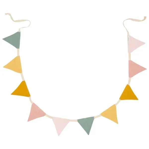 Ghirlanda a triagolini Rosa - Munakids