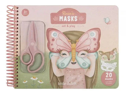 Libro con forbici Rosa - Munakids