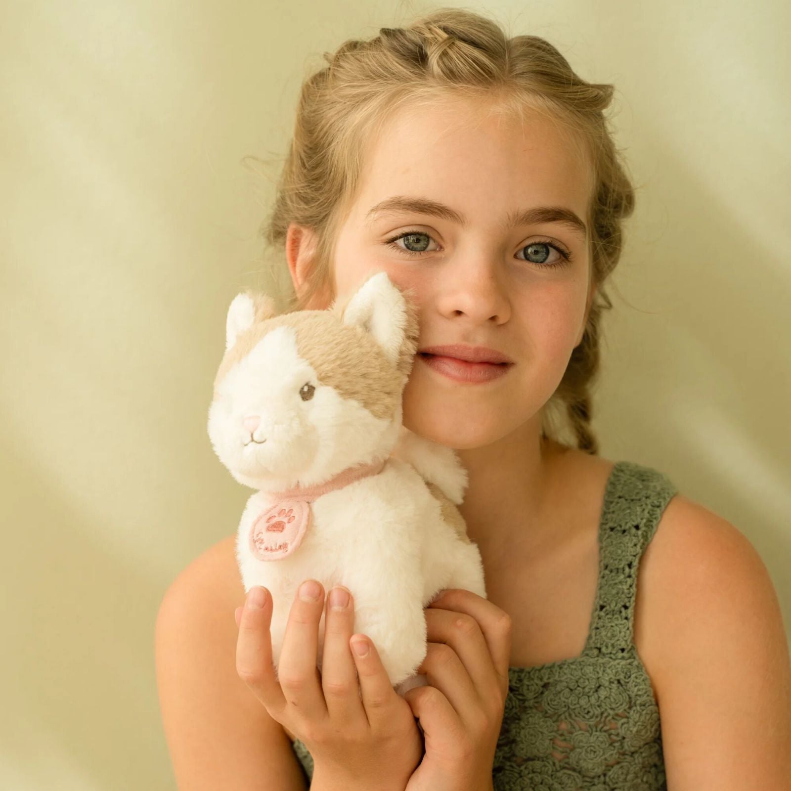 Peluche gatto Marley con trasportino