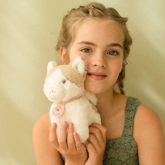 Peluche gatto Marley con trasportino