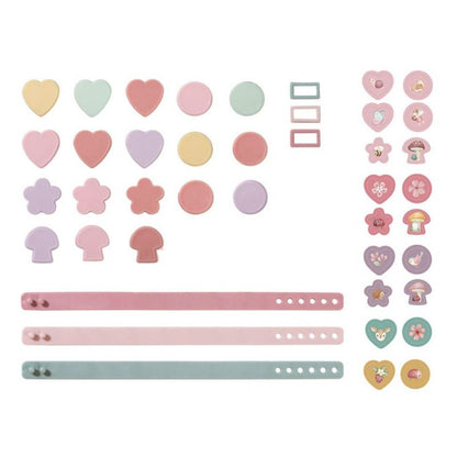 Set braccialetti e charms Fairy Garden