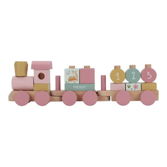 Little Dutch Treno impilabile Fairy Garden 17 pezzi