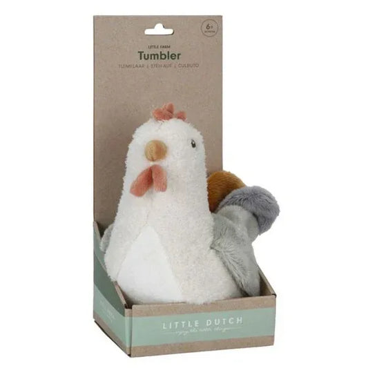 Mini pupazzo galletto Little Farm 17cm - Munakids