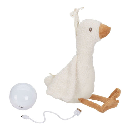 Cuddle Goose Light & Sound - Little Goose - Luce notturna con suoni Baby Goose