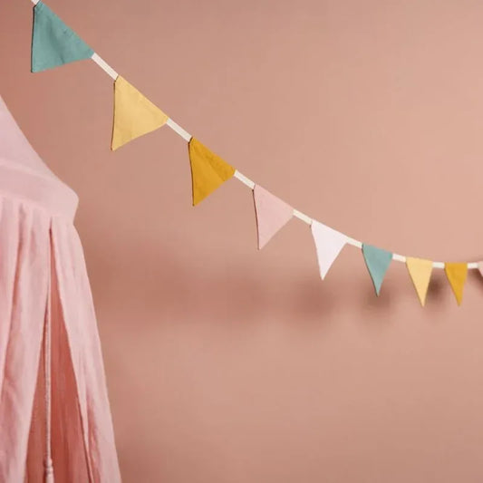 Ghirlanda a triagolini Rosa - Munakids