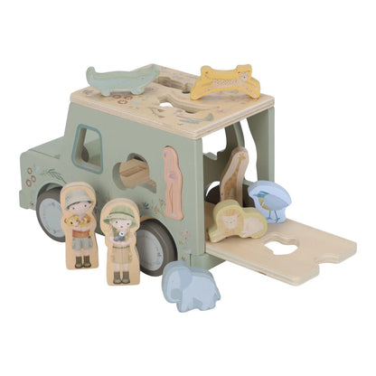 Little Dutch Jeep con incastro forme Safari Friends