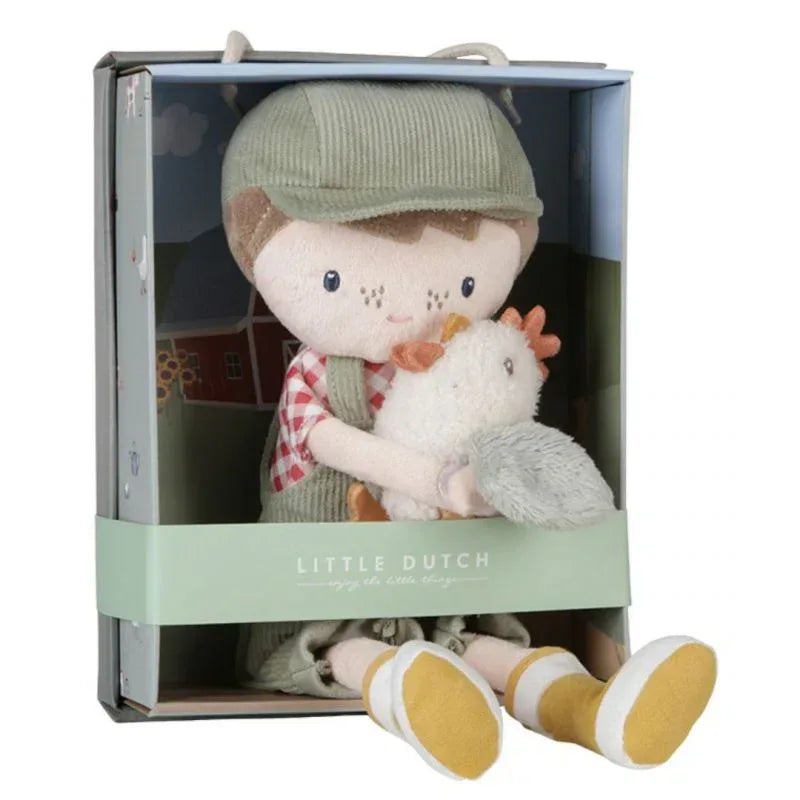 Bambola morbida Jim pollo - 35 cm - Munakids