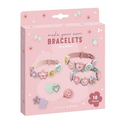 Set braccialetti e charms Fairy Garden