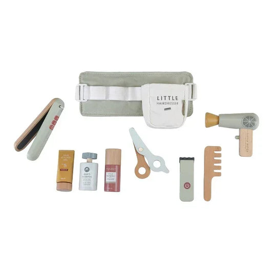 Set Parrucchiere in Legno FSC con Accessori e Cintura - Munakids