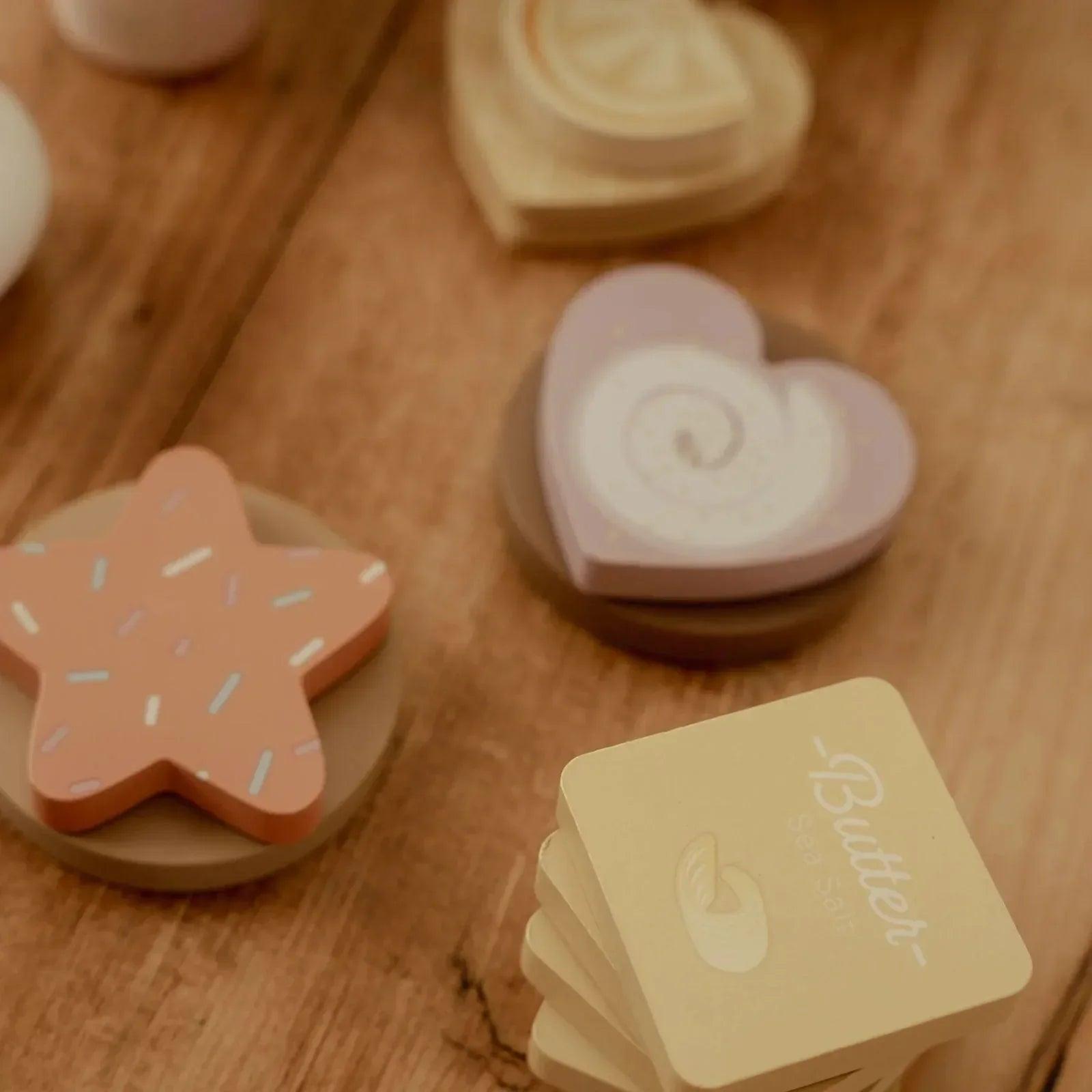Set Pasticceria in Legno FSC - Porta Dolci con Accessori - Munakids