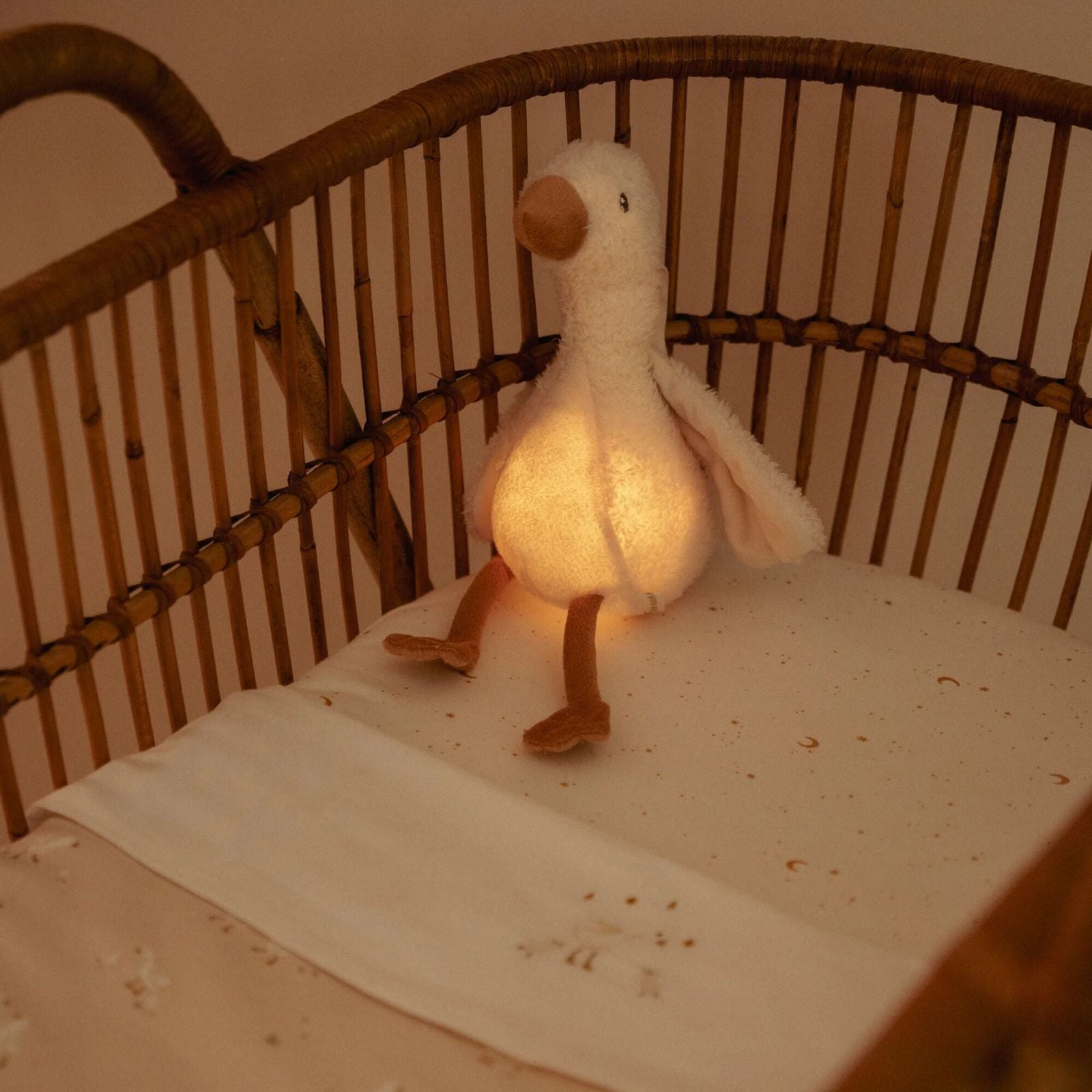 Cuddle Goose Light & Sound - Little Goose - Luce notturna con suoni Baby Goose