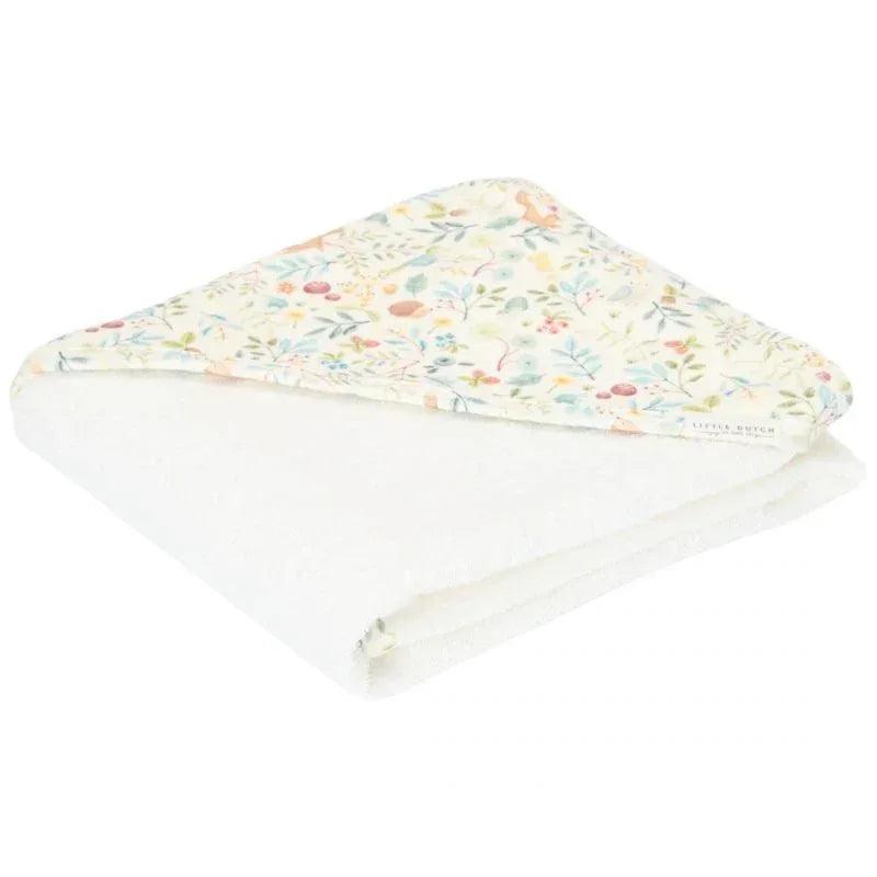 Accappatoio con triangolo 75x75 cm - Forest Friends - Munakids