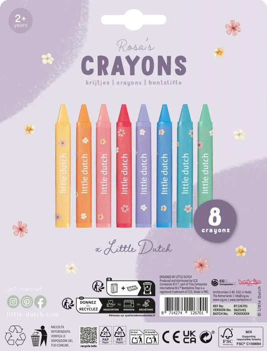 Pastelli a cera Rosa - Munakids