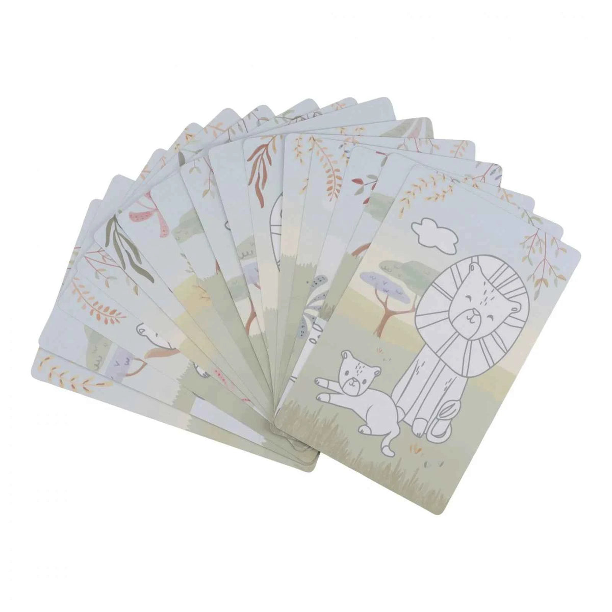 Lavagnetta per Disegnare Verde Little Dutch - 30 Schede 4+ Anni