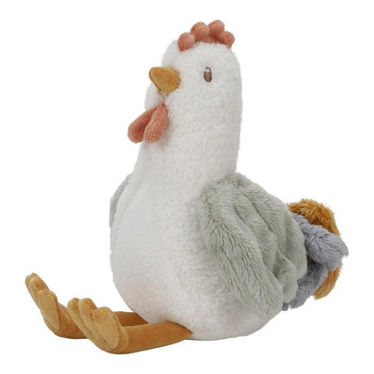 Peluche Galletto 17cm Little Farm Little Dutch - Morbido 0+ - Munakids