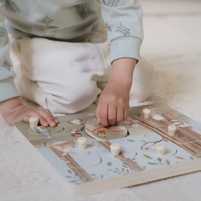 Puzzle sonoro amici della foresta